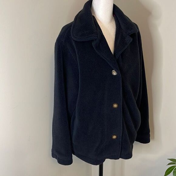 IZZI outerwear Women’s Coat. Size Medium. Navy - Picture 2 of 10